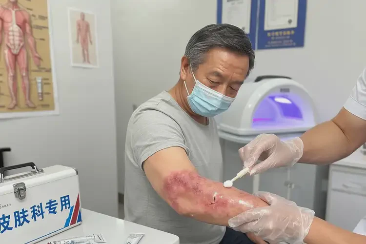 男性手臂上起濕疹可不可以根治(圖3)