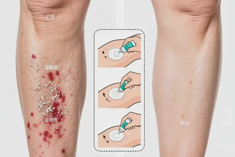 老年人小腿偶尔长湿疹可不可以根治(图3)
