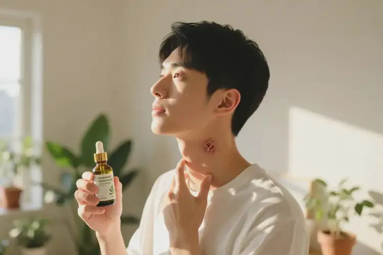 青年人脖子上出濕疹可不可以根治(圖2)