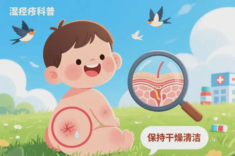幼兒屁股容易起濕疹可不可以根治(圖1)