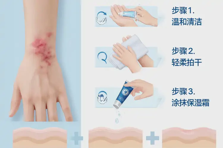 青年人全身容易長(zhǎng)濕疹可不可以根治(圖3)