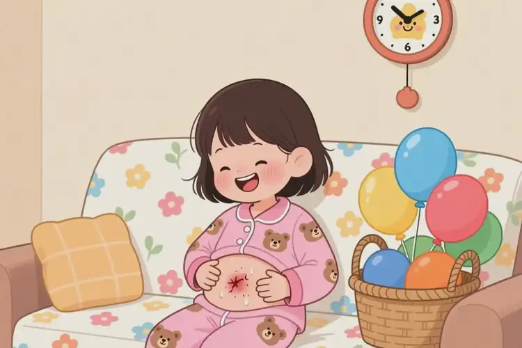 小孩肚子容易起湿疹可以治好吗(图3)