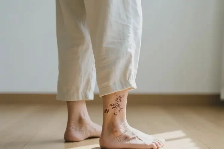 老人小腿有濕疹可以治好嗎(圖1)