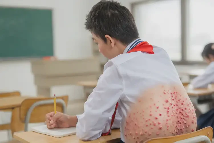 中學(xué)生屁股上容易長濕疹可不可以根治(圖4)
