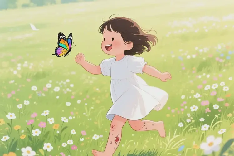 少兒大腿上起濕疹可以治好嗎(圖1)