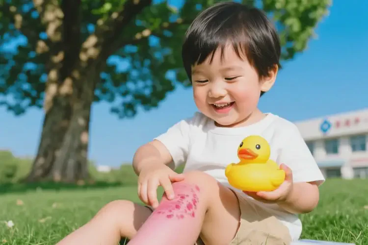 孩子四肢有濕疹可以治好嗎(圖3)