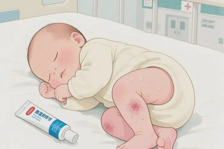 新生兒小腿上經(jīng)常長濕疹可不可以根治(圖4)