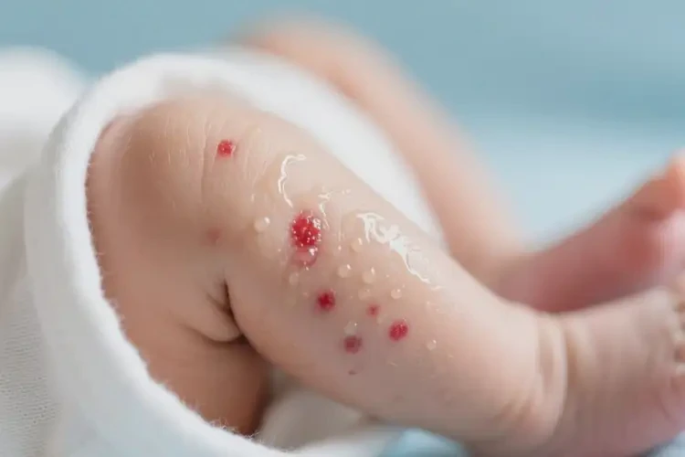 新生兒大腿上出現(xiàn)濕疹可不可以根治(圖2)