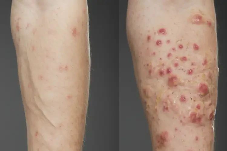 青年人全身容易長(zhǎng)濕疹可不可以根治(圖2)