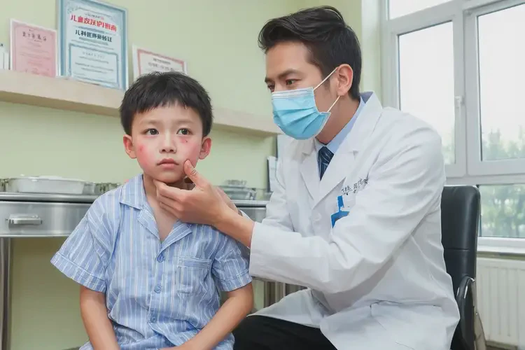 少兒臉上容易長濕疹可以治好嗎(圖3)