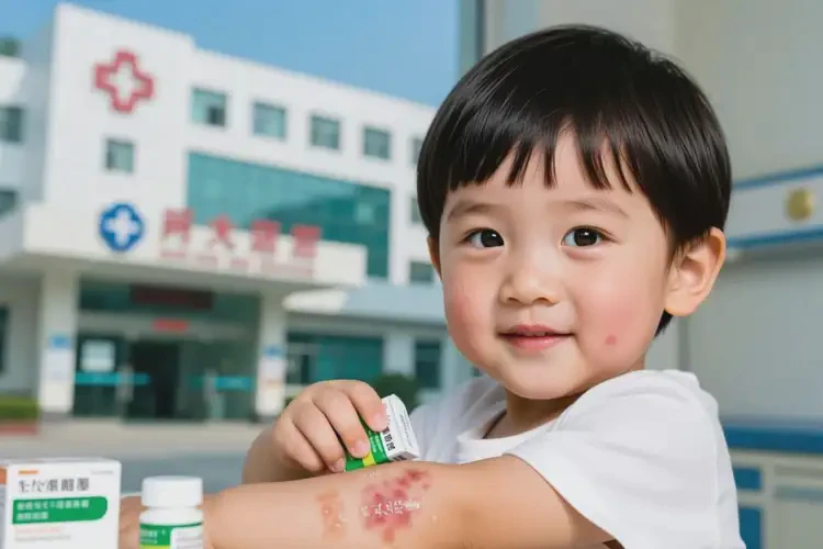 少兒手臂偶爾起濕疹可以治好嗎(圖2)