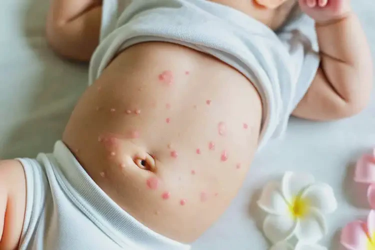 寶寶肚子容易長濕疹可以治好嗎(圖3)