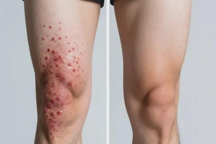 男性大腿上出濕疹可以治好嗎(圖4)