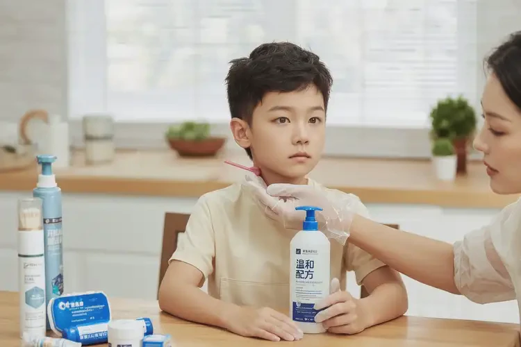 少兒脖子容易起濕疹可不可以根治(圖2)