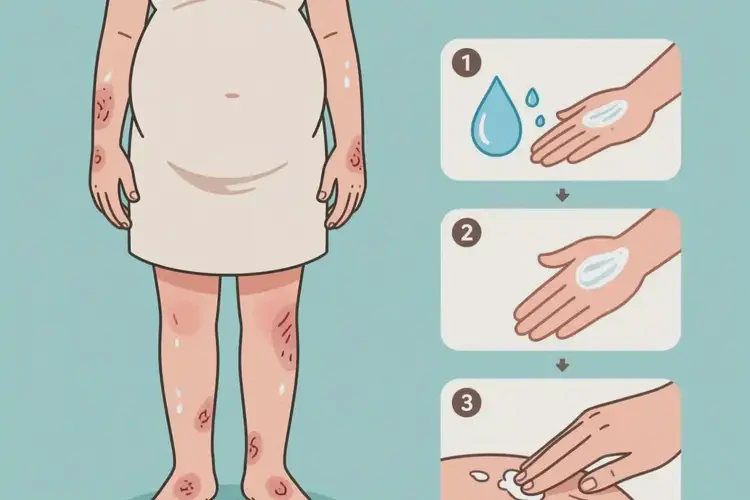 孕妇四肢有湿疹可不可以根治(图1)