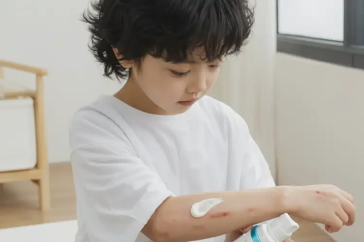 兒童手臂上經(jīng)常長濕疹不管它會(huì)自己自愈嗎(圖2)