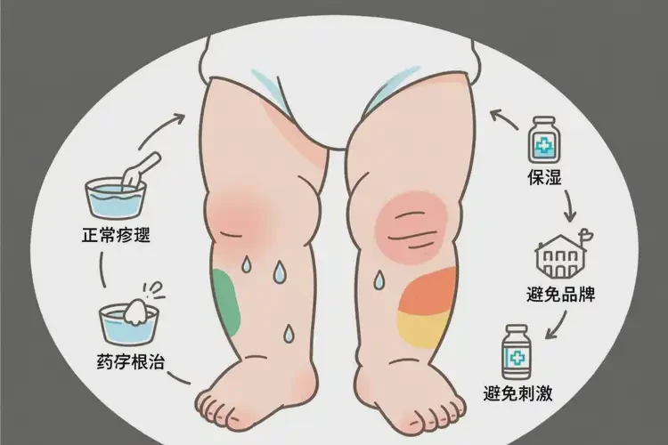 婴幼儿大腿偶尔起湿疹可不可以根治(图3)