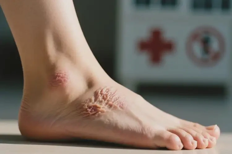 女生腳上出濕疹可不可以根治(圖2)