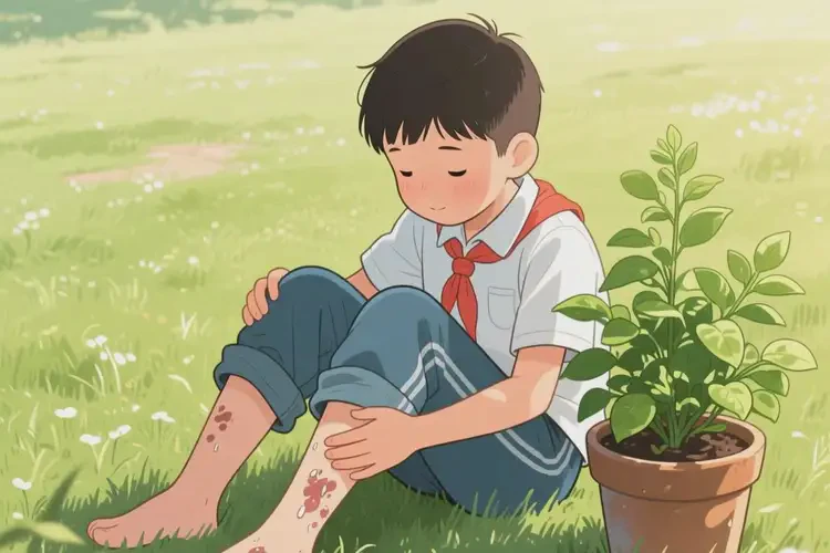 小學生小腿長濕疹可不可以根治(圖3)
