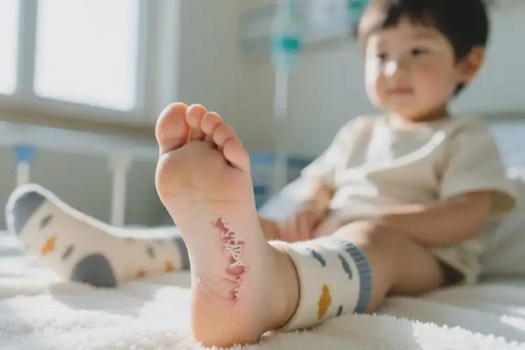 兒童腳上偶爾長(zhǎng)濕疹可不可以根治(圖4)