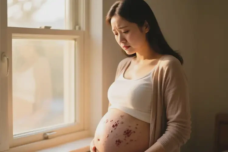 孕妇肚子上有湿疹可以治好吗(图3)