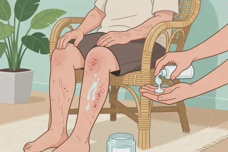 老年人大腿上經(jīng)常長濕疹可不可以根治(圖3)