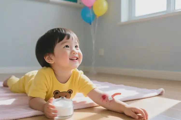 少兒手臂上偶爾起濕疹可不可以根治(圖3)