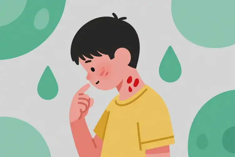 小學(xué)生脖子上經(jīng)常長濕疹可不可以根治(圖2)