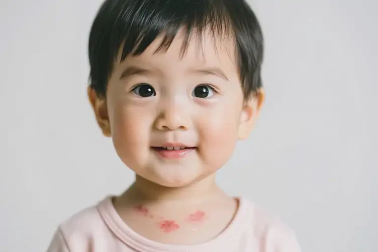 小孩脖子上偶爾長濕疹可不可以根治(圖1)