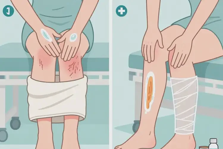 女性四肢容易起湿疹可以治好吗(图1)