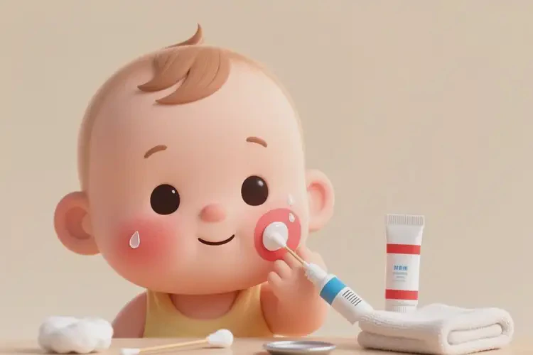 嬰幼兒臉上經(jīng)常起濕疹可以治好嗎(圖3)