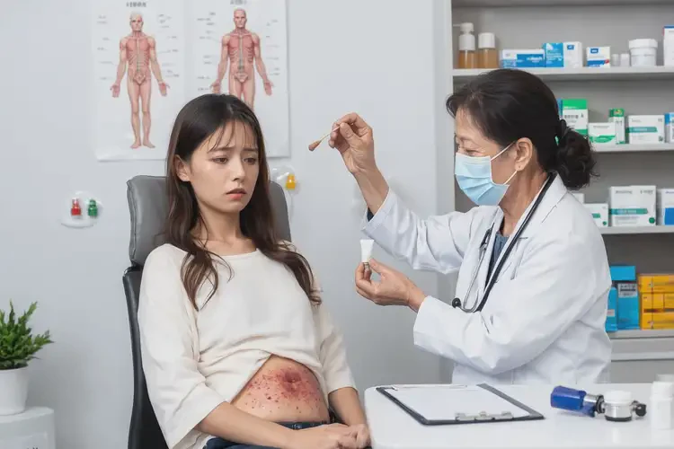 女性肚子偶爾起濕疹可不可以根治(圖3)