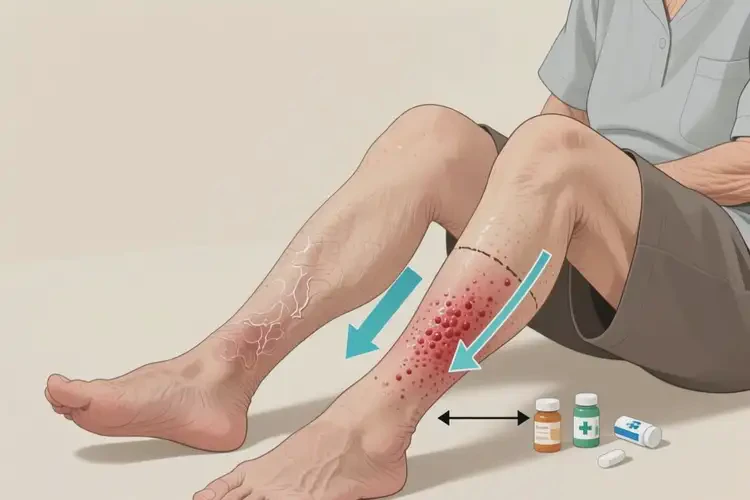 老年人小腿偶尔长湿疹可不可以根治(图4)