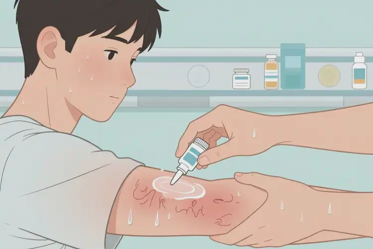 男生手臂上經(jīng)常起濕疹可不可以根治(圖4)