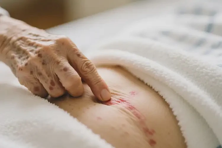 老年人肚子長濕疹可以治好嗎(圖3)