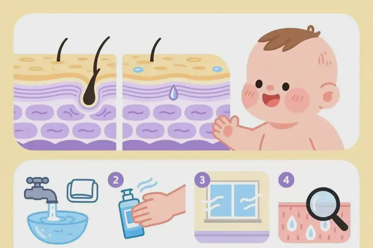 小兒大腿上偶爾起濕疹可以治好嗎(圖2)