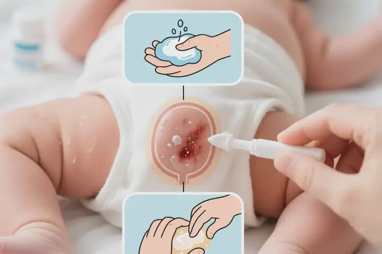 新生兒肛周長(zhǎng)濕疹可不可以根治(圖1)