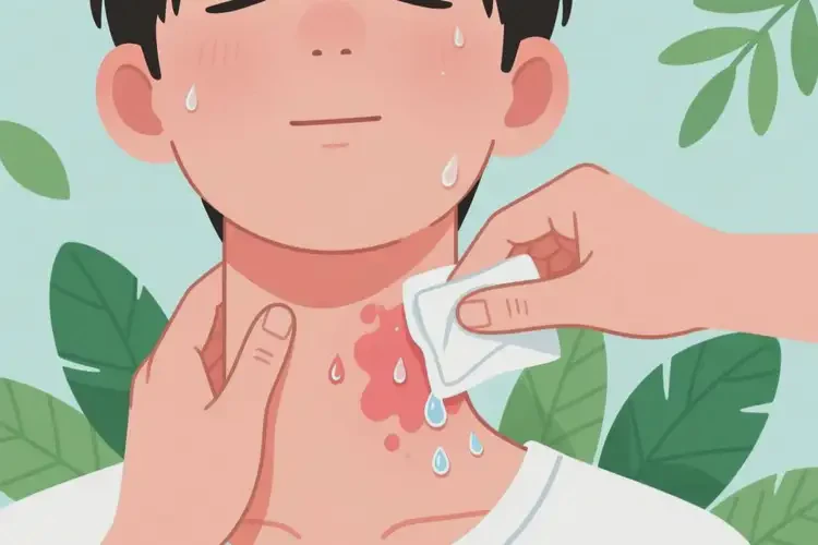 青少年脖子出濕疹可不可以根治(圖3)