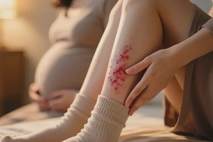 產(chǎn)婦小腿經(jīng)常起濕疹可不可以根治(圖4)