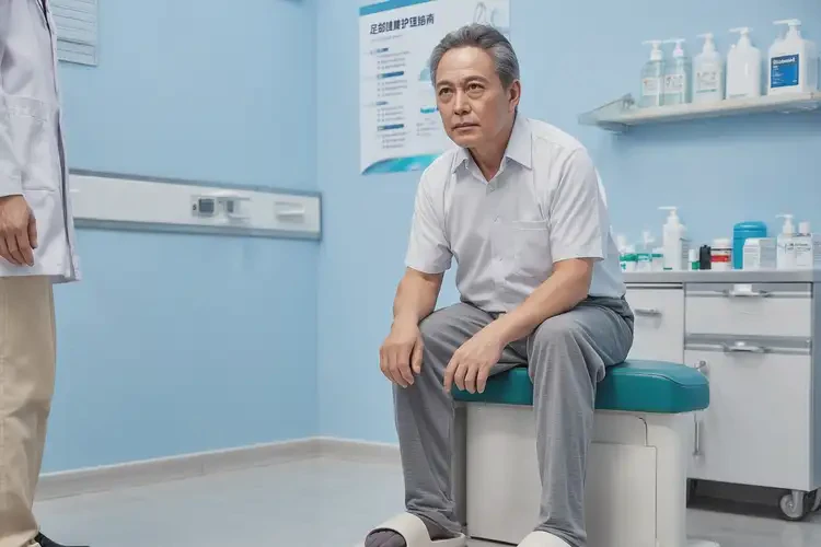 男性腳上出現(xiàn)濕疹可不可以徹底自愈(圖1)