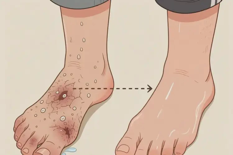青少年腳上偶爾長濕疹可不可以根治(圖2)
