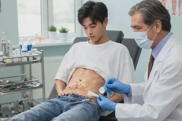 大学生肚子起湿疹可不可以根治(图3)