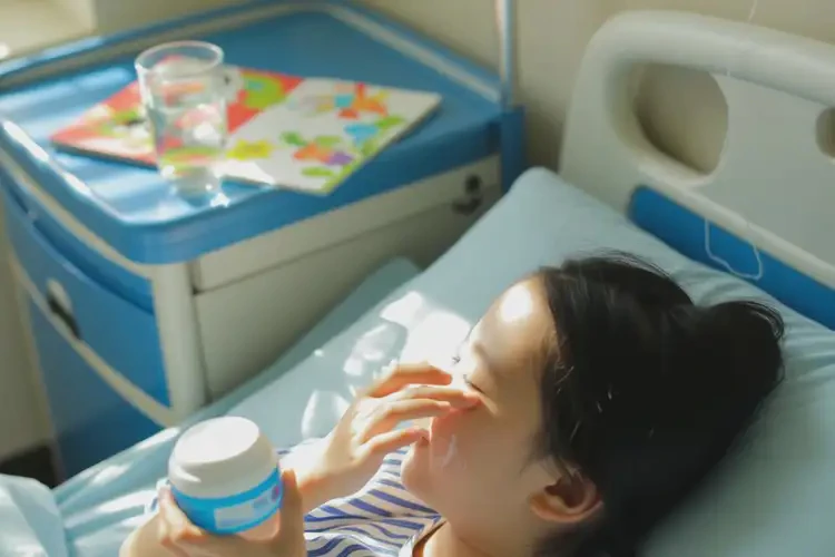 少兒面部出濕疹可以治好嗎(圖2)