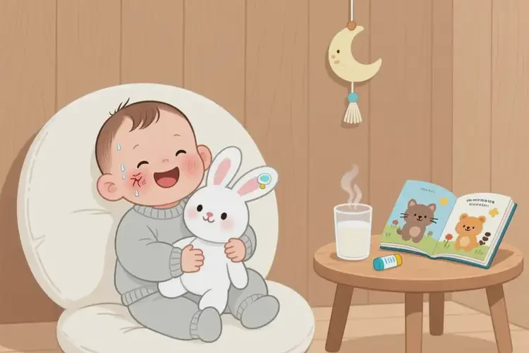 婴儿身上偶尔长湿疹可以治好吗(图1)