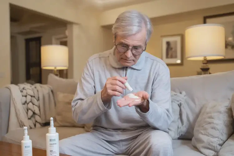 老年人脖子上容易起濕疹可以治好嗎(圖1)