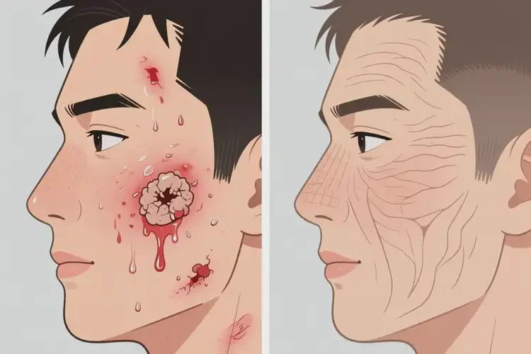 男性面部長濕疹可不可以根治(圖2)