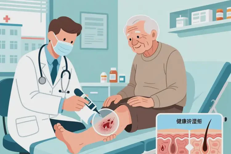 老年人小腿出现湿疹可不可以根治(图2)