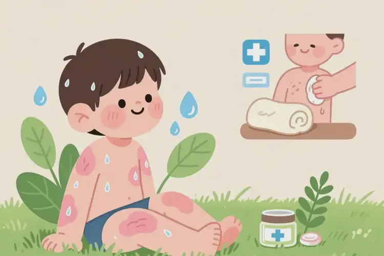 孩子全身經(jīng)常長濕疹可以治好嗎(圖3)