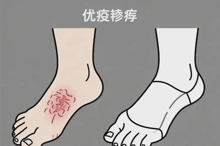 青少年腳上長濕疹可不可以根治(圖1)