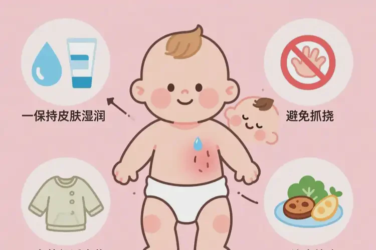 小兒大腿上偶爾起濕疹可以治好嗎(圖3)